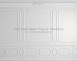 Wainscott Wall by Lilly Bear Studio Props sold by Lilly Bear Studio Props, elegant wall - FLOORS - molding - wainscotin