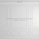 Wainscott Wall by Lilly Bear Studio Props sold by Lilly Bear Studio Props, elegant wall - FLOORS - molding - wainscotin