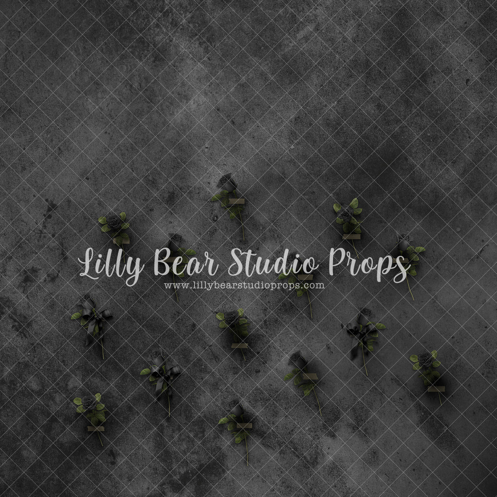 Wallflowers Black Roses - Lilly Bear Studio Props, black roses, black wall, Fabric, FABRICS, halloween flowers, scary flowers, spooky flowers
