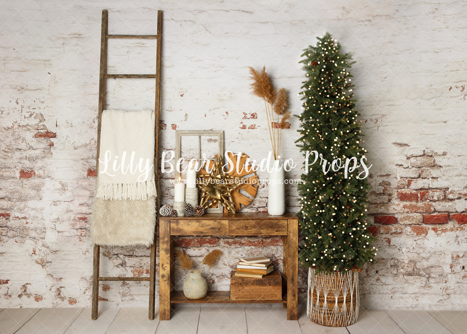 Warm Bohemian Christmas Home