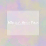 Watercolour Pastels - Lilly Bear Studio Props, colourful rainbow, colours of the rainbow, pastel rainbow, rainbow, rainbow sky, rainbows, texture