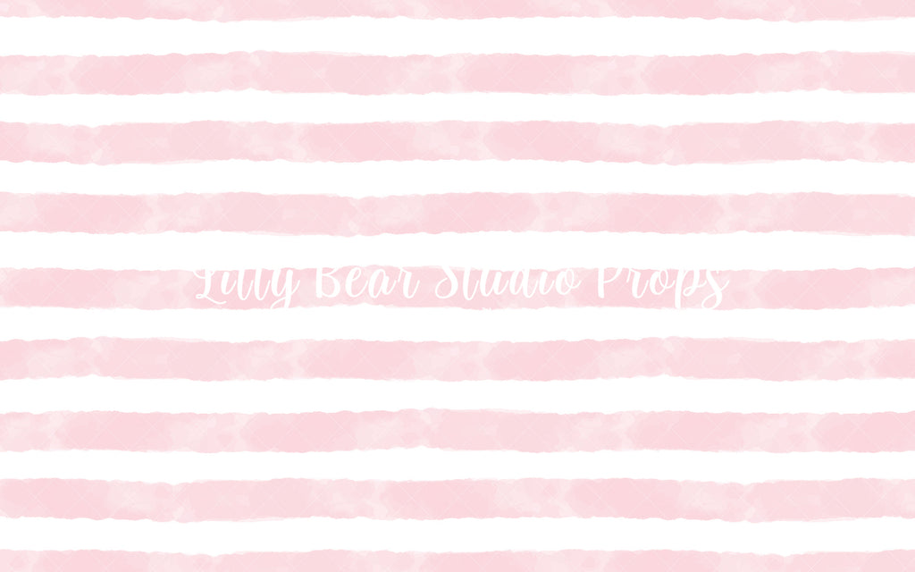 Watercolour Pink Stripes - Lilly Bear Studio Props, pattern, pink stripes, stripe pattern, stripes, watercolour, watercolour pink, watercolour stripes