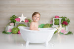 Watermelon Frenzy by Sweet Memories Photos By Carolyn sold by Lilly Bear Studio Props, birthday - cake smash - FABRICS