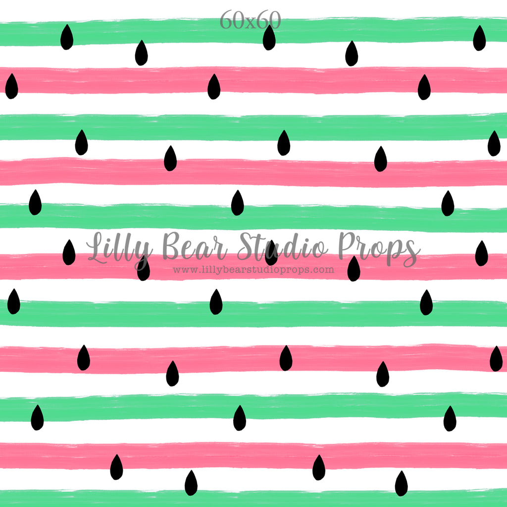 Watermelon Seeds by Jessica Ruth Photography sold by Lilly Bear Studio Props, girls - hand painted - pattern - pink and