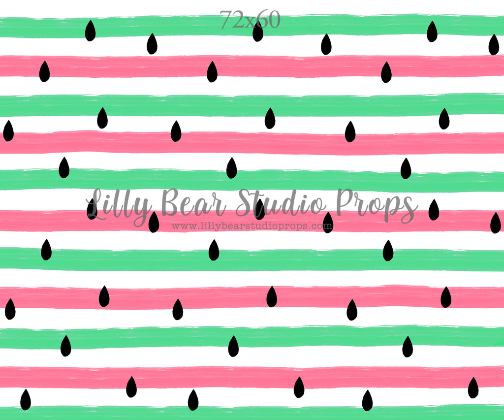 Watermelon Seeds by Jessica Ruth Photography sold by Lilly Bear Studio Props, girls - hand painted - pattern - pink and