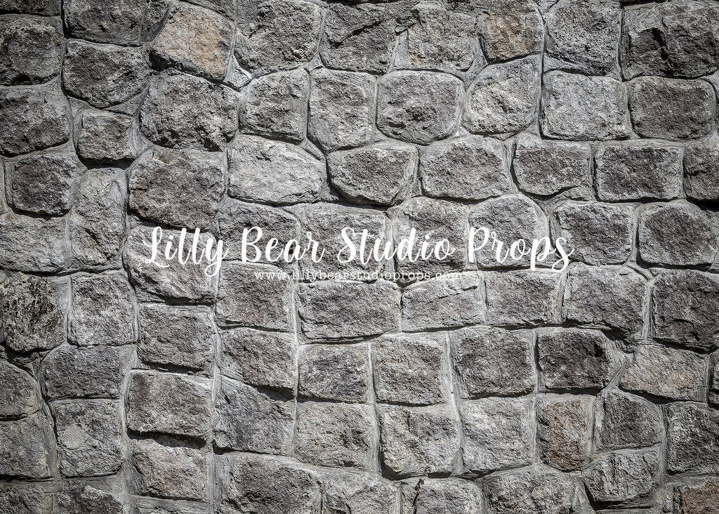 Weathered Stone Neoprene - Lilly Bear Studio Props, christmas, cobble stone, cobblestone, cobblestone floor, holiday, LB Pro, pro floor, pro floordrop, stone, stone floor