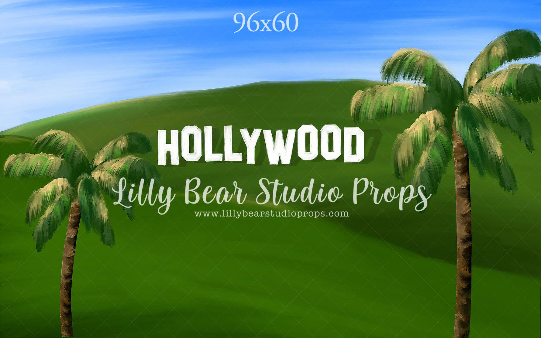 Welcome To Hollywood by Jessica Ruth Photography sold by Lilly Bear Studio Props, autumn - boys - cake smash - fabric