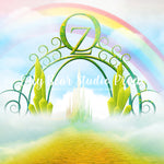 Welcome To Oz - Lilly Bear Studio Props, dorothy, munchkin, over the rainbow, oz, oz entrance, somewhere over the rainbow, the wizard of oz, welcome to oz, wizard, wizard of oz, yellow brick, yellow brick road