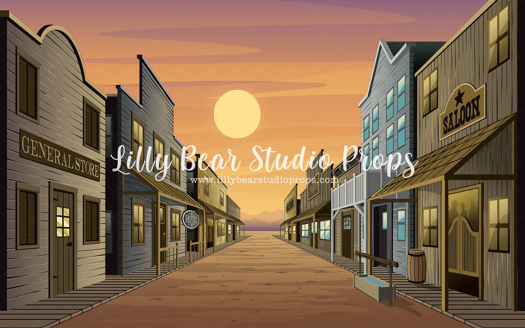 Western by Lilly Bear Studio Props sold by Lilly Bear Studio Props, boys - catus - desert - desert cactus - FABRICS - g