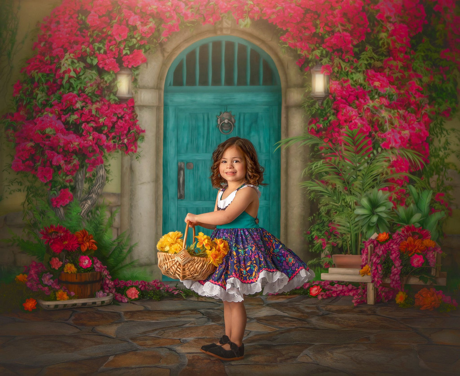 Casita with Flowers