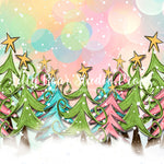 Whimsey Christmas Trees - Lilly Bear Studio Props, animals, autumn forest, dark forest, enchanted forest, Fabric, FABRICS, fall forest, forest, forest animals, forest entry, forest floor, forest friends, forest painting, fox, green forest, into the wild, lanterns, little wild one, misty forest, moon, moonlight, moonlight forest, night forest, nighttime, owl, pine forest, pine tree, pine tree forest, pine trees, raccoon, where the wild things are, wild, wild animal, wild one, wild things, woodland forest
