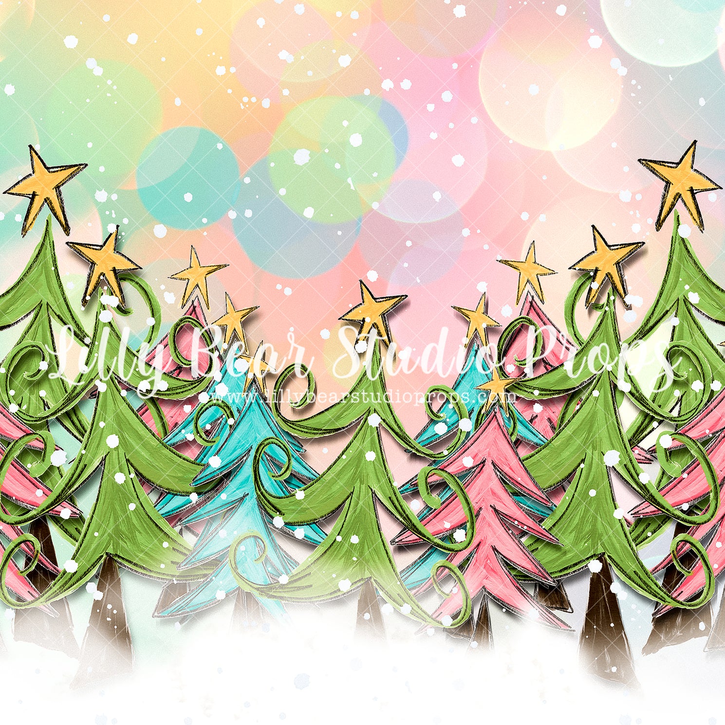 Whimsey Christmas Trees - Lilly Bear Studio Props, animals, autumn forest, dark forest, enchanted forest, Fabric, FABRICS, fall forest, forest, forest animals, forest entry, forest floor, forest friends, forest painting, fox, green forest, into the wild, lanterns, little wild one, misty forest, moon, moonlight, moonlight forest, night forest, nighttime, owl, pine forest, pine tree, pine tree forest, pine trees, raccoon, where the wild things are, wild, wild animal, wild one, wild things, woodland forest