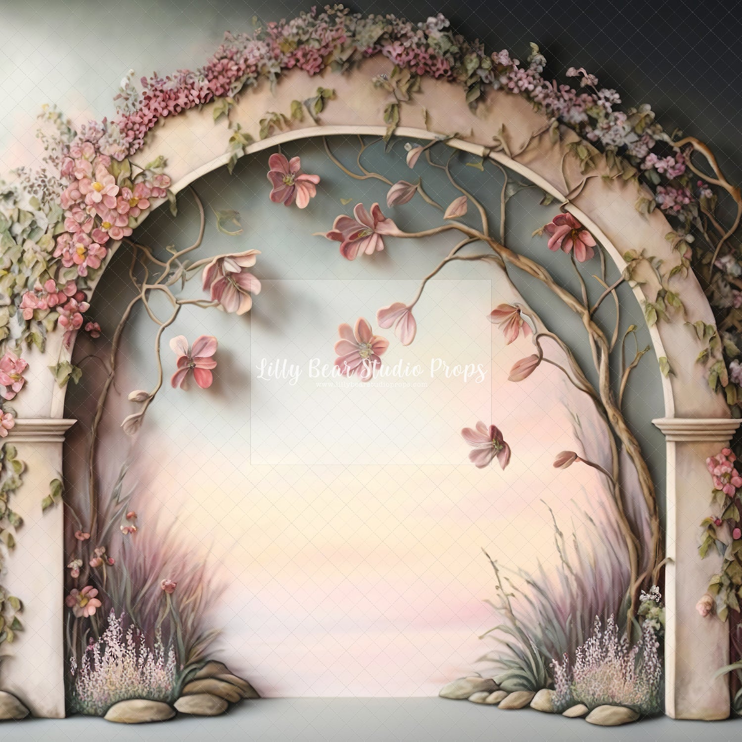 Whimsical Floral Arch