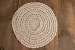 Light Round Macrame Layer - Lilly Bear Studio Props, jute, layers, macrame, props, stuffer