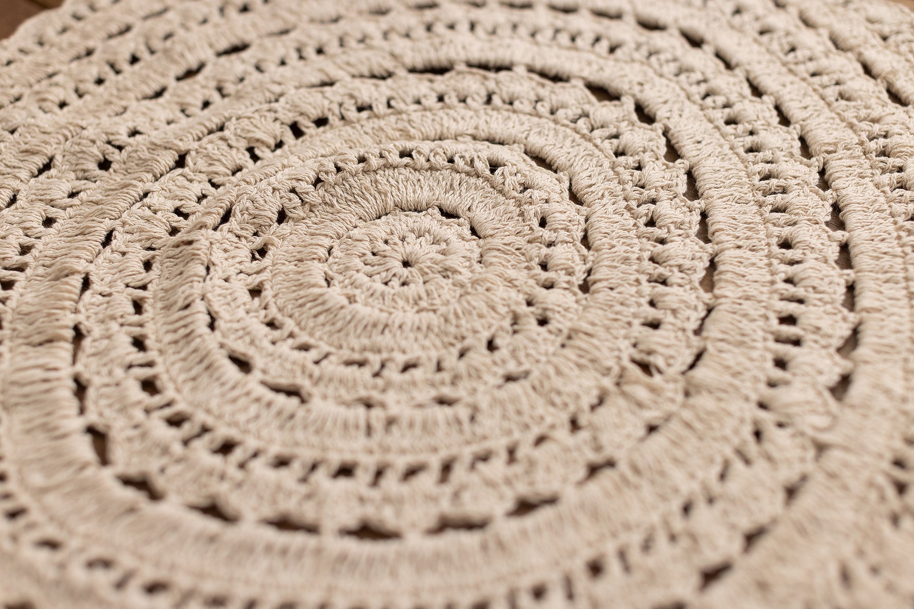 Light Round Macrame Layer - Lilly Bear Studio Props, jute, layers, macrame, props, stuffer