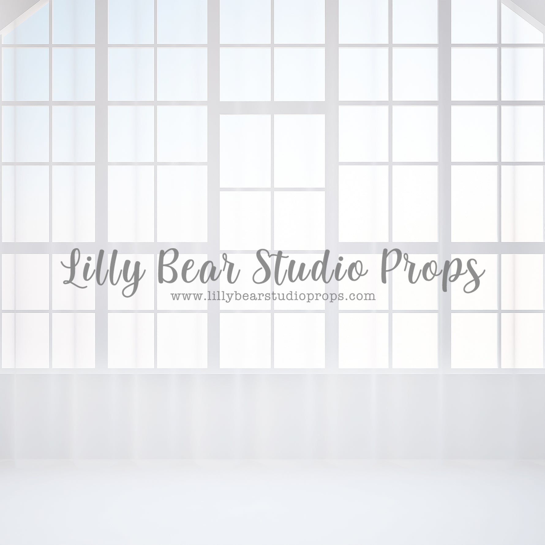 White Window by Lilly Bear Studio Props sold by Lilly Bear Studio Props, curtains - FABRICS - white window - window - w