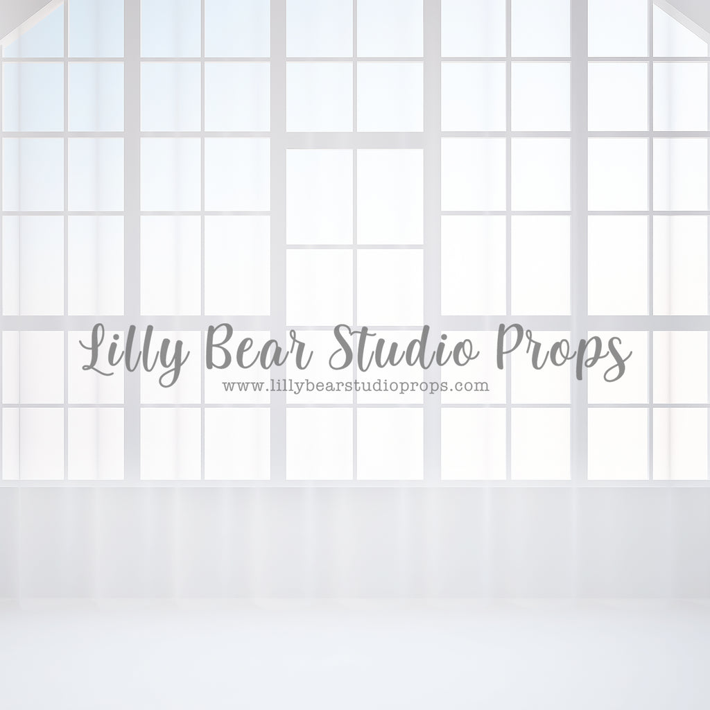 White Window by Lilly Bear Studio Props sold by Lilly Bear Studio Props, curtains - FABRICS - white window - window - w