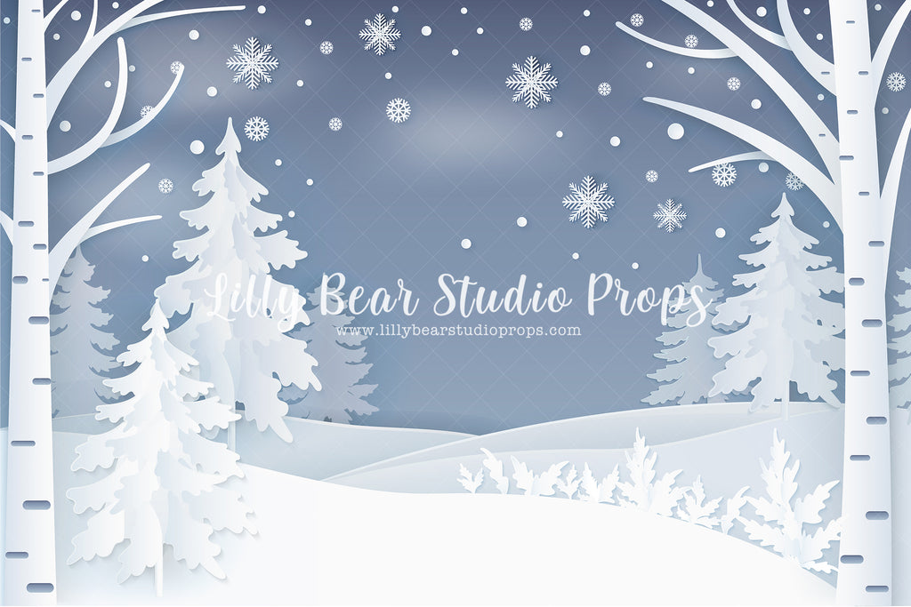 White Winter by Lilly Bear Studio Props sold by Lilly Bear Studio Props, christmas - holiday - winter