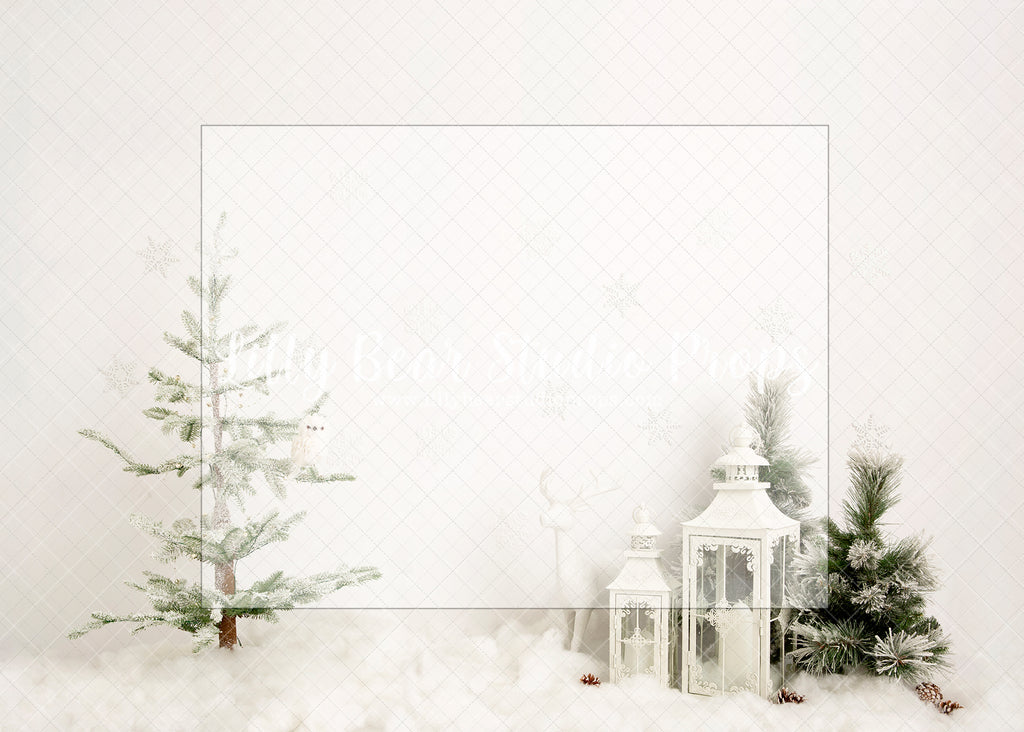 White Wonders - Lilly Bear Studio Props, christmas tree, FABRICS, reindeer, rudolph, santa's reindeer, snow, winter tree