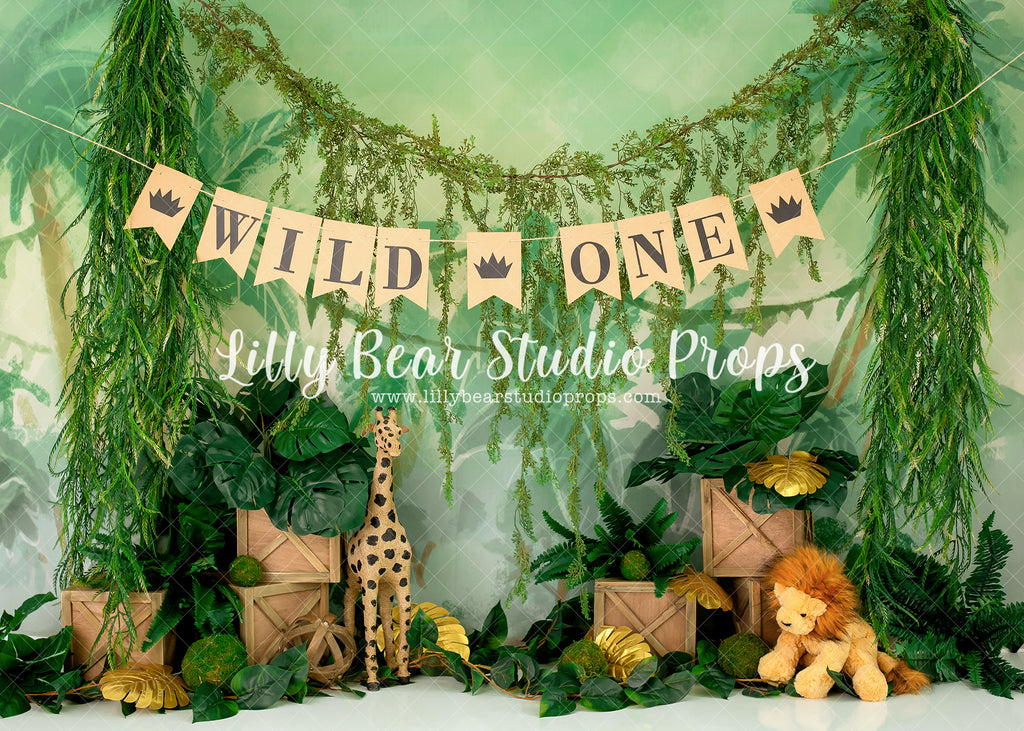 Wild Jungle - Lilly Bear Studio Props, baby jungle, giraffe, into the jungle, island jungle, jungle, jungle animals, lion