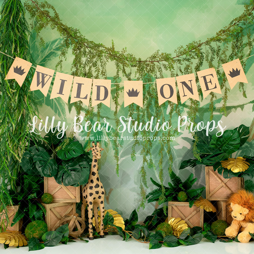 Wild Jungle - Lilly Bear Studio Props, baby jungle, giraffe, into the jungle, island jungle, jungle, jungle animals, lion