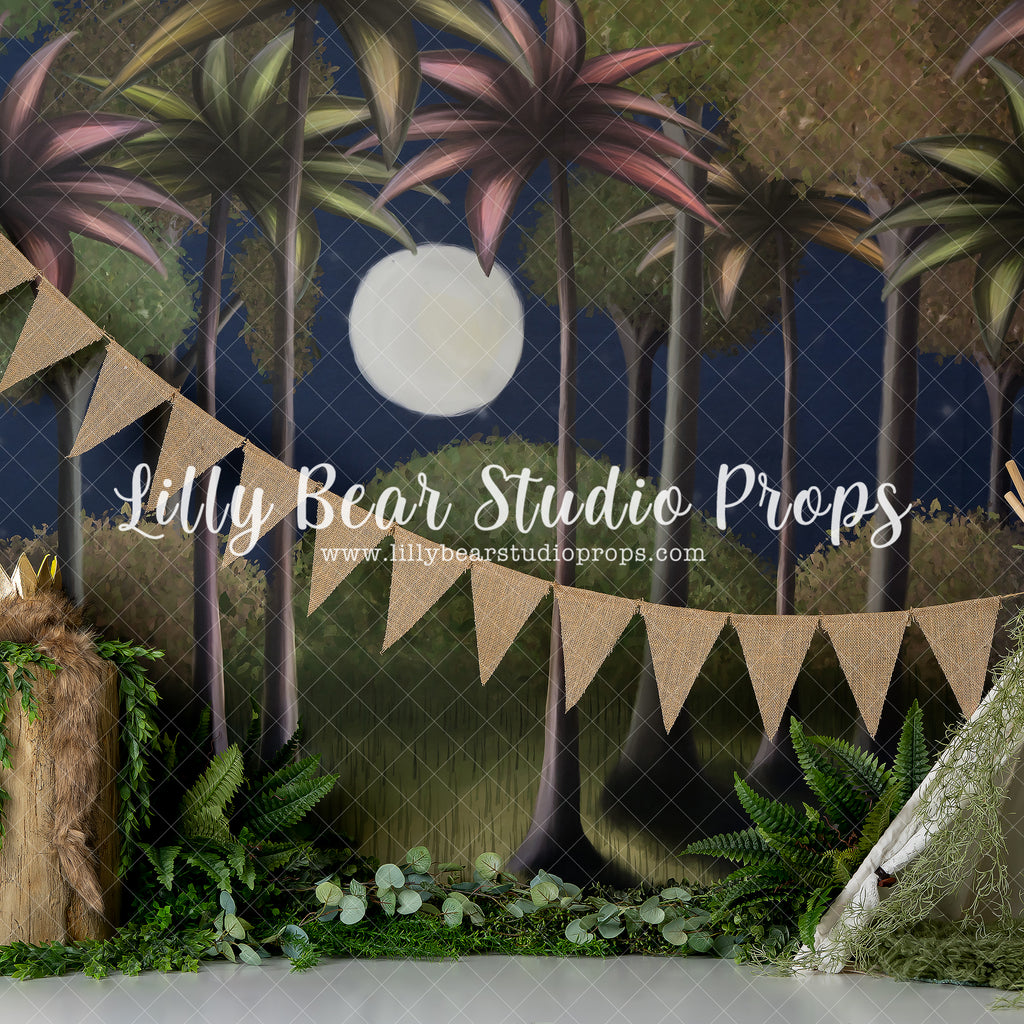Wild Things by Jessica Ruth Photography sold by Lilly Bear Studio Props, animals - boho - dark - dark forest - FABRICS
