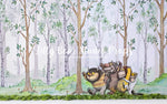 Wild Things Spring Forest - Lilly Bear Studio Props, forest, forest animals, forest entry, into the wild, into the woods, little wild one, spring, spring woods, where the wild things are, wild, wild animal, wild animals, woodsy
