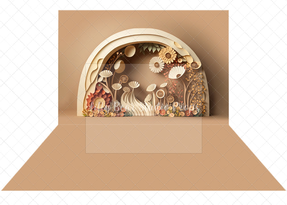 Wildflower Arch in Earthy Tones Combo
