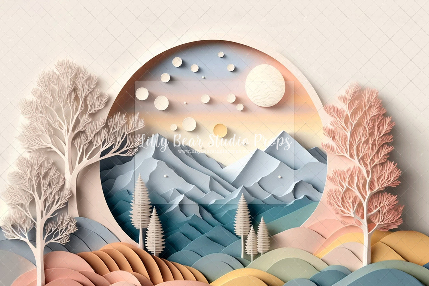Window to Pastel Wilderness