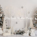 Winter Frost by Amber Costa Photography sold by Lilly Bear Studio Props, christmas - FABRICS - mantle - seasonal - wint