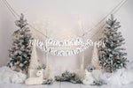 Winter ONEderland by Amber Costa Photography sold by Lilly Bear Studio Props, christmas - FABRICS - mantle - seasonal