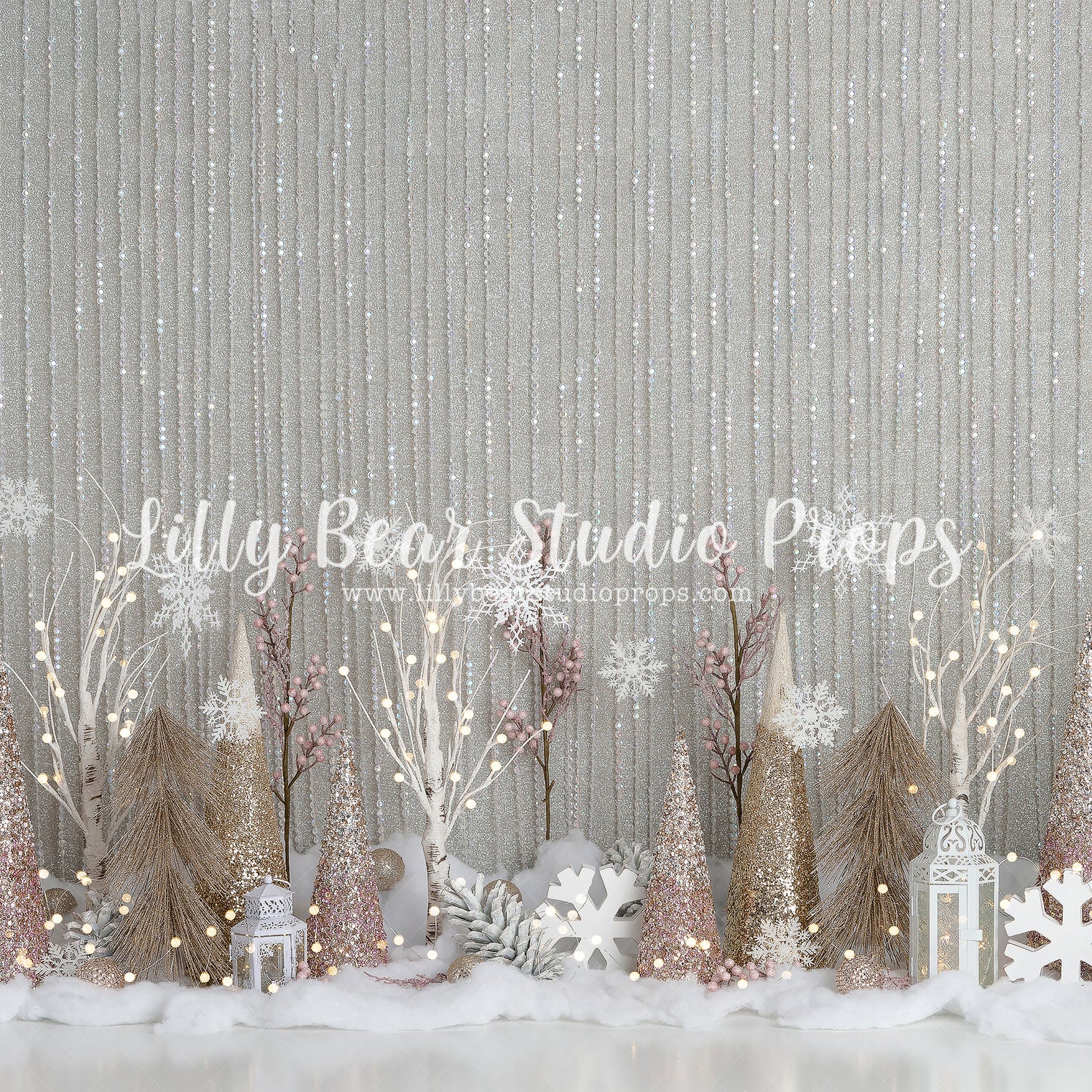 Winter Shimmer by Sweet Memories Photos By Carolyn sold by Lilly Bear Studio Props, birthday - cake smash - christmas