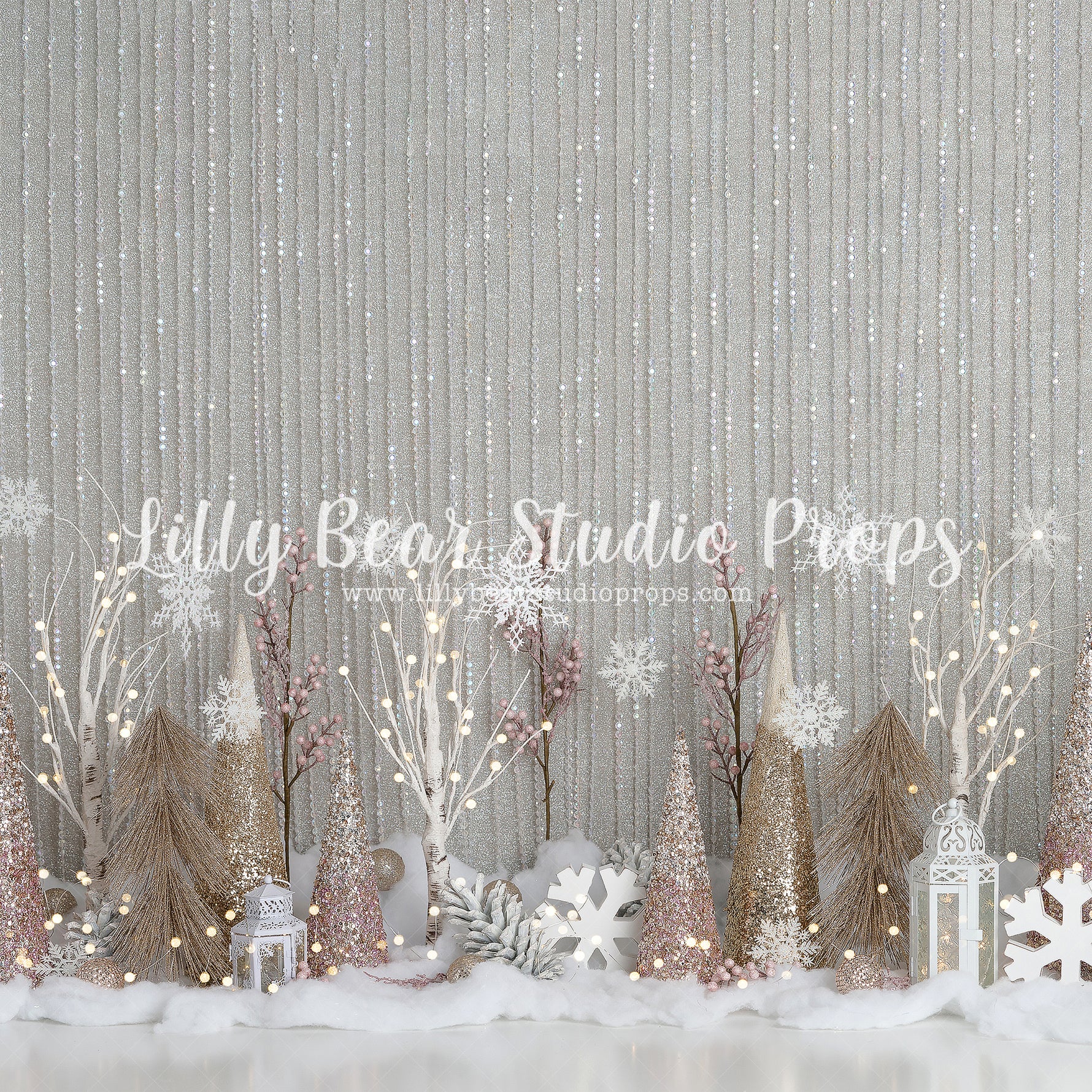 Winter Shimmer by Sweet Memories Photos By Carolyn sold by Lilly Bear Studio Props, birthday - cake smash - christmas
