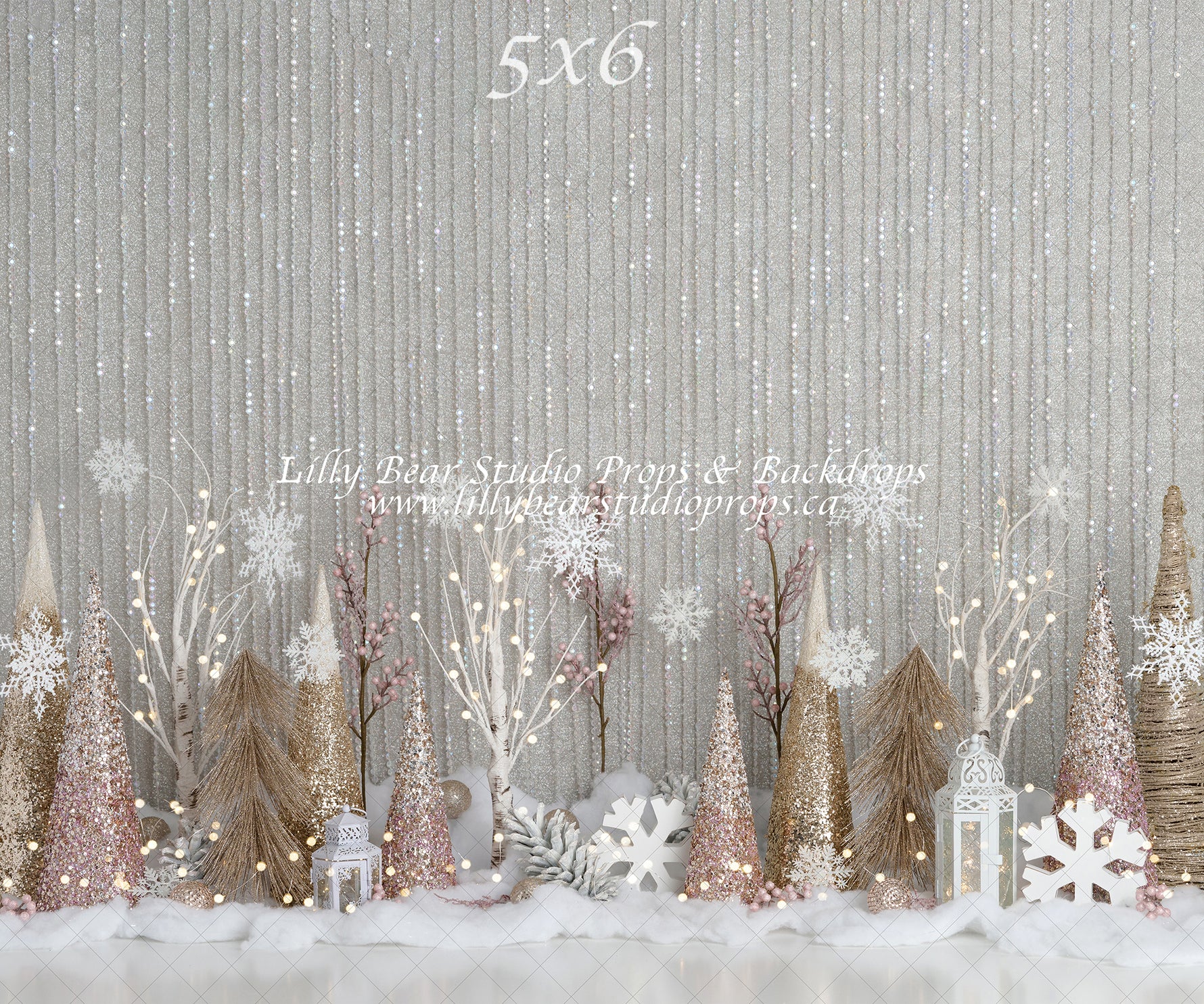 Winter Shimmer by Sweet Memories Photos By Carolyn sold by Lilly Bear Studio Props, birthday - cake smash - christmas