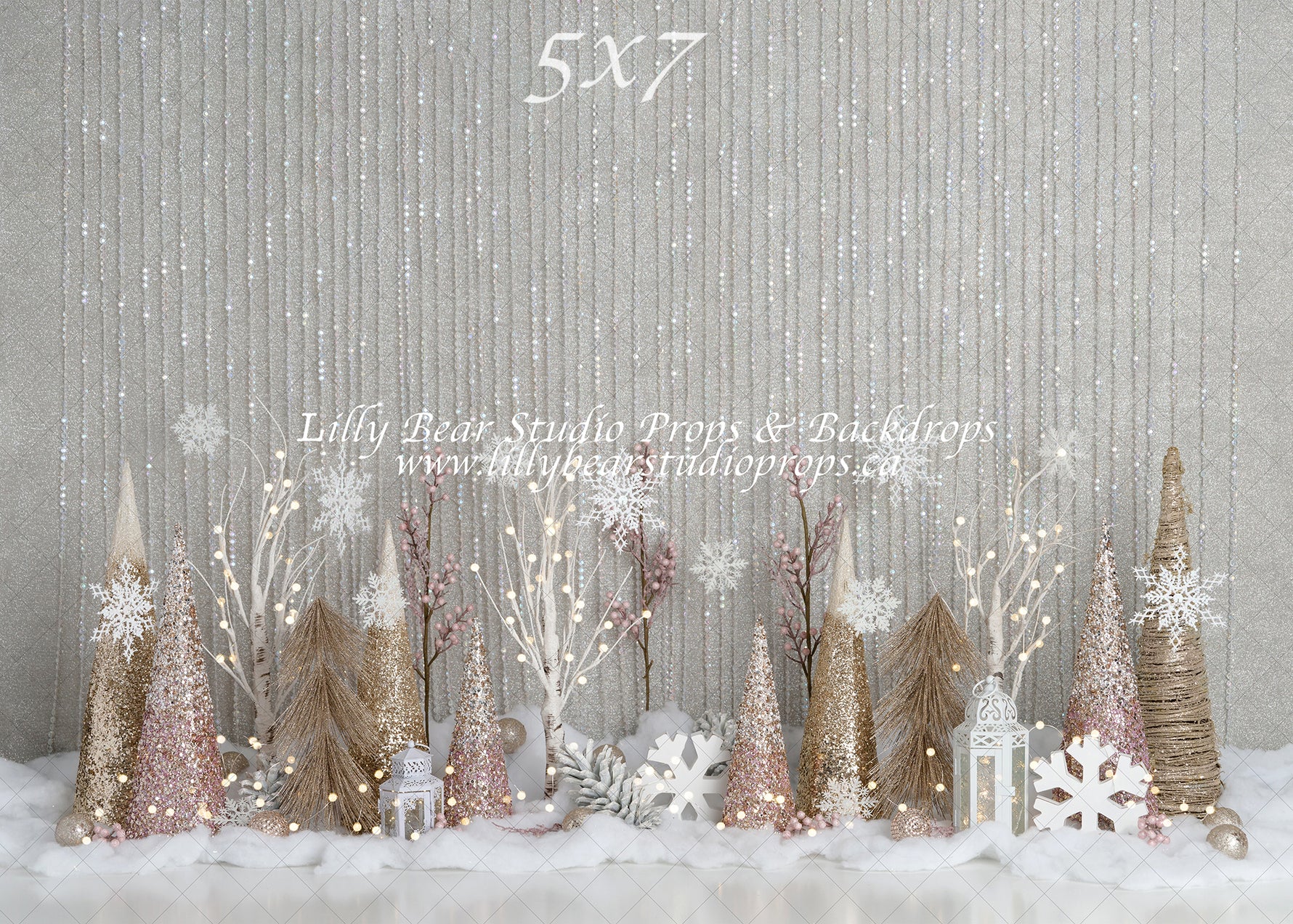 Winter Shimmer by Sweet Memories Photos By Carolyn sold by Lilly Bear Studio Props, birthday - cake smash - christmas