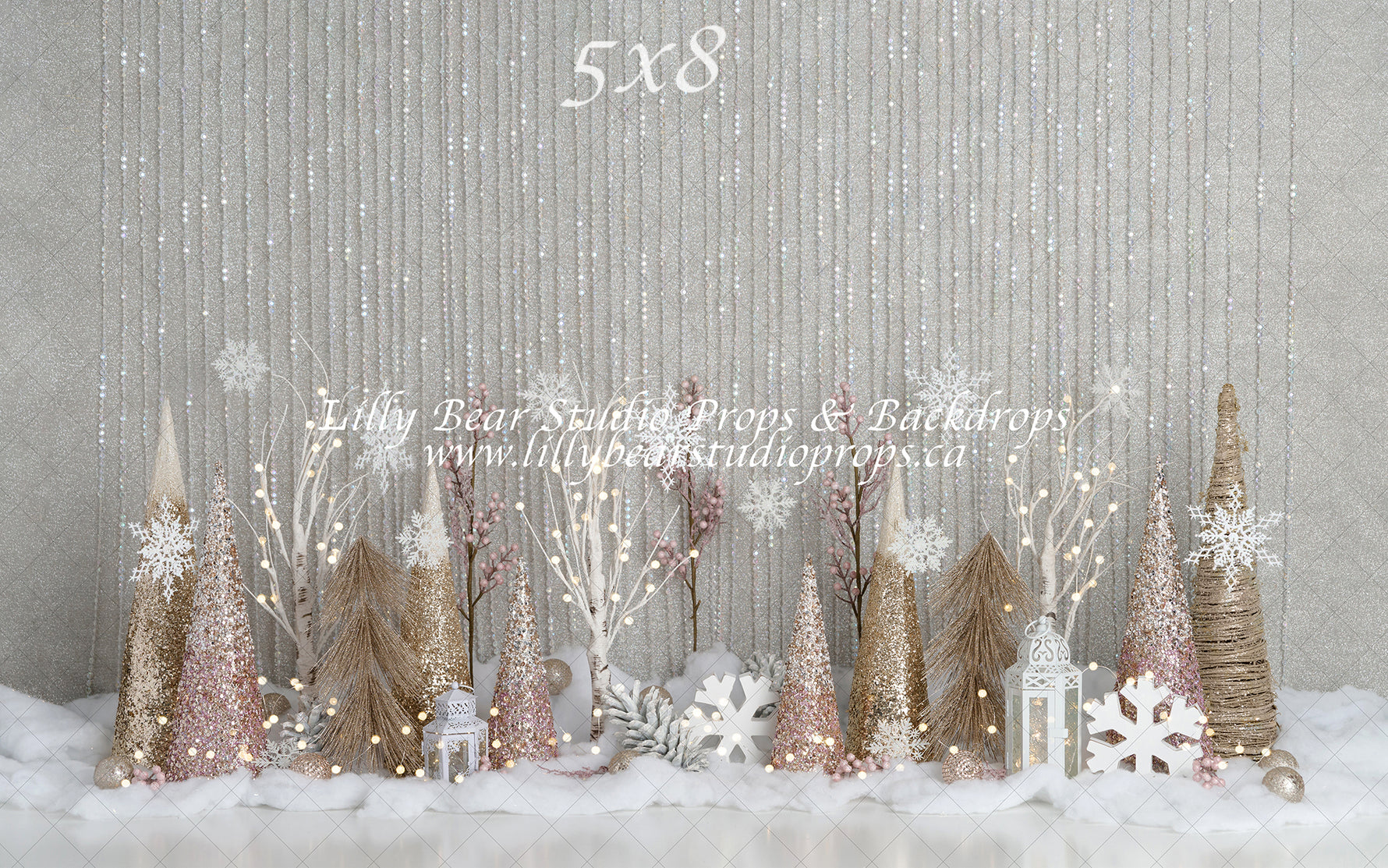 Winter Shimmer by Sweet Memories Photos By Carolyn sold by Lilly Bear Studio Props, birthday - cake smash - christmas