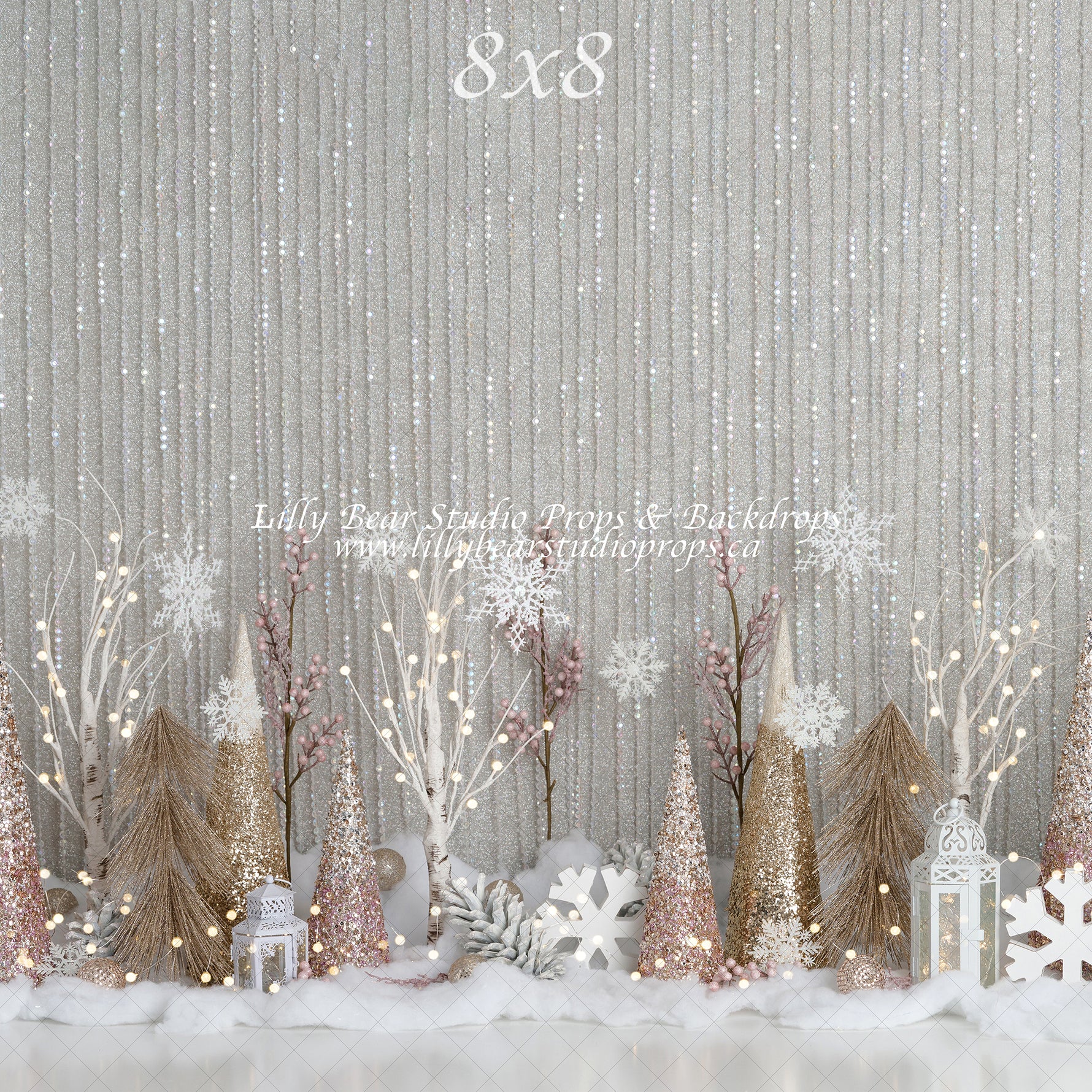Winter Shimmer by Sweet Memories Photos By Carolyn sold by Lilly Bear Studio Props, birthday - cake smash - christmas
