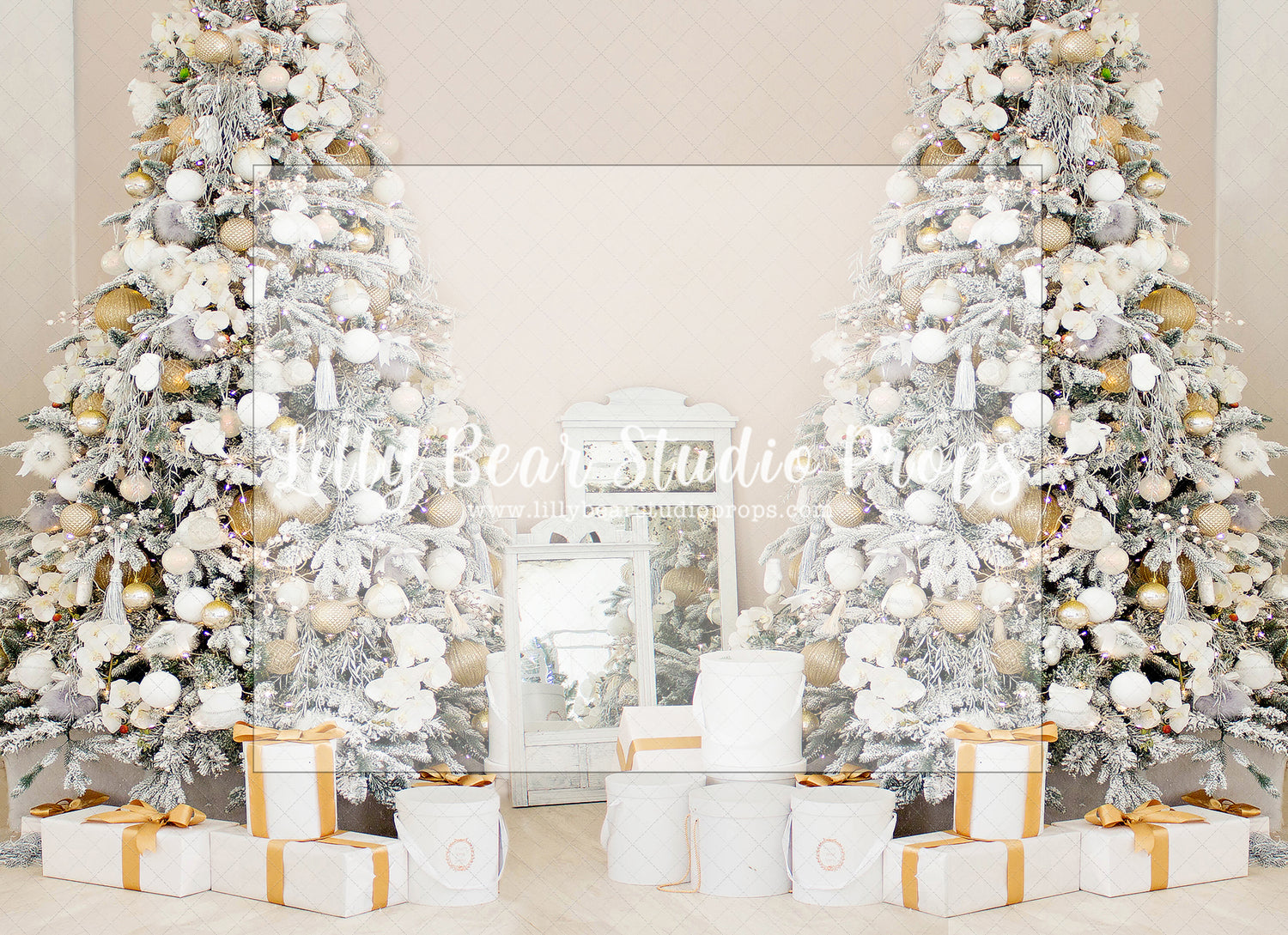 Winter White Holiday - Lilly Bear Studio Props, christmas, Cozy, Decorated, Festive, Giving, Holiday, Holy, Hopeful, Joyful, Merry, Peaceful, Peacful, Red & Green, Seasonal, Winter, Xmas, Yuletide