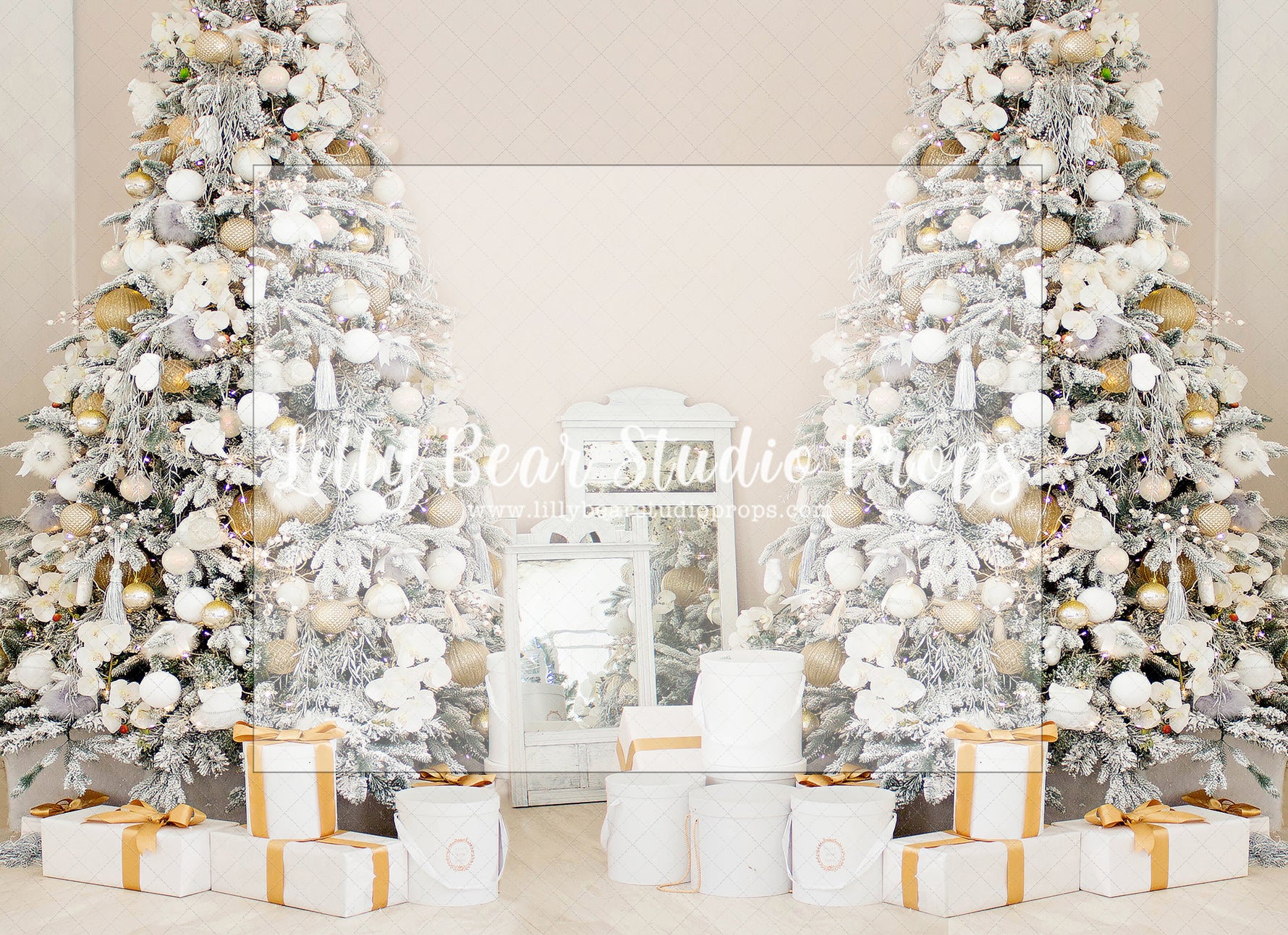 Winter White Holiday - Lilly Bear Studio Props, christmas, Cozy, Decorated, Festive, Giving, Holiday, Holy, Hopeful, Joyful, Merry, Peaceful, Peacful, Red & Green, Seasonal, Winter, Xmas, Yuletide