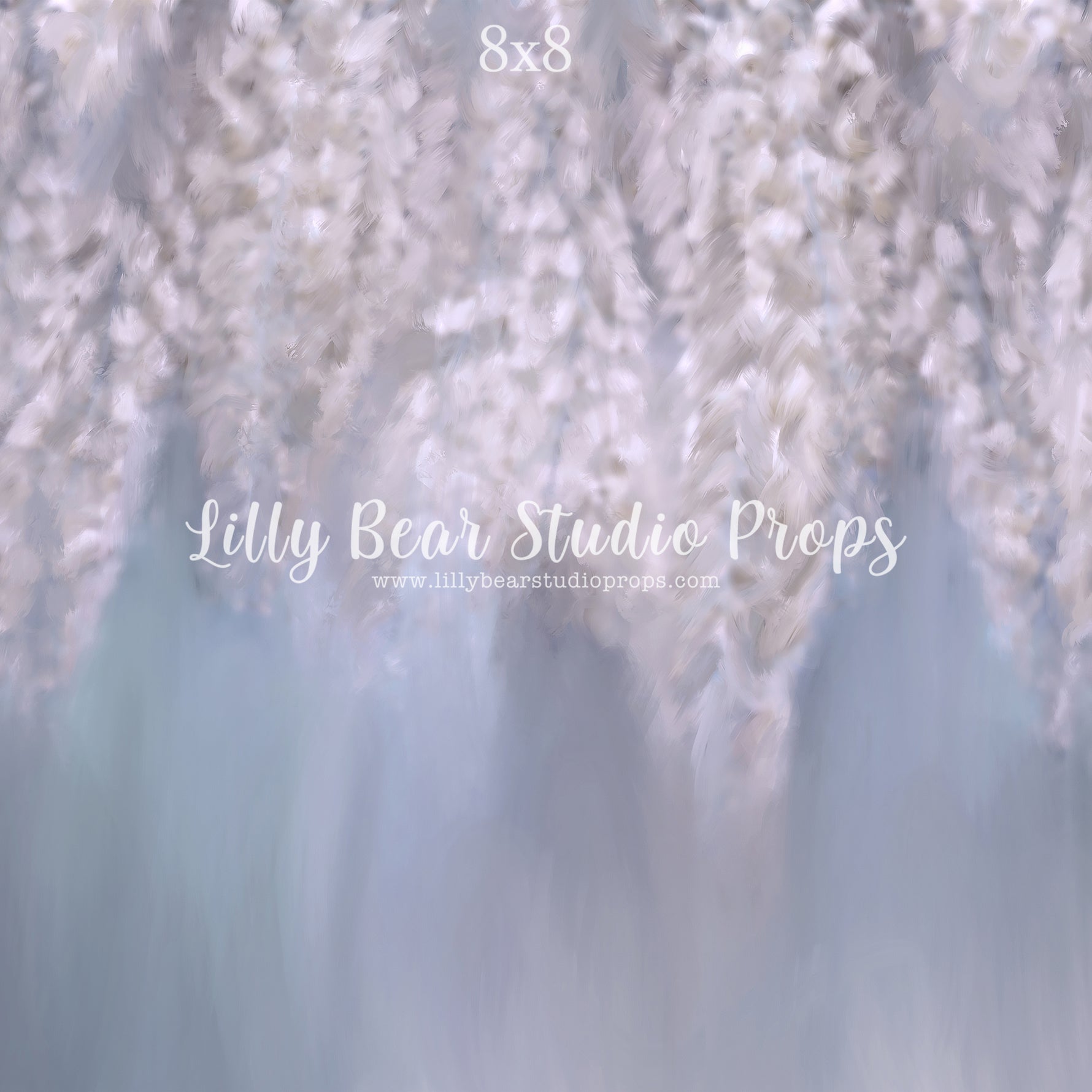 Winter Wisteria by Jessica Ruth Photography sold by Lilly Bear Studio Props, floral - girls - hand painted - pink - pur