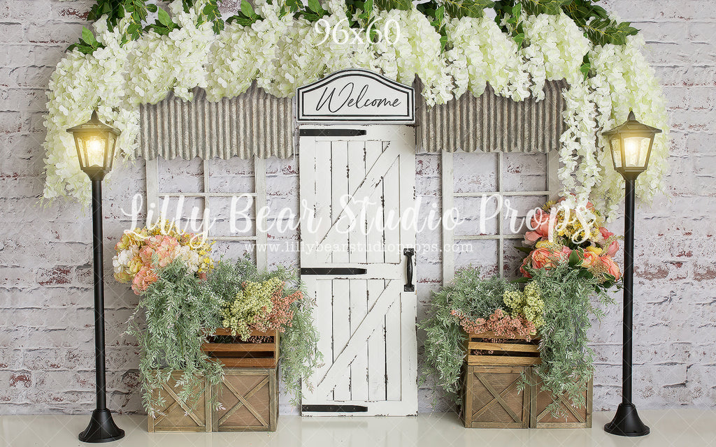 Wisteria Lane by Daniella Photography sold by Lilly Bear Studio Props, boys - cake smash - FABRICS - floral - flowers