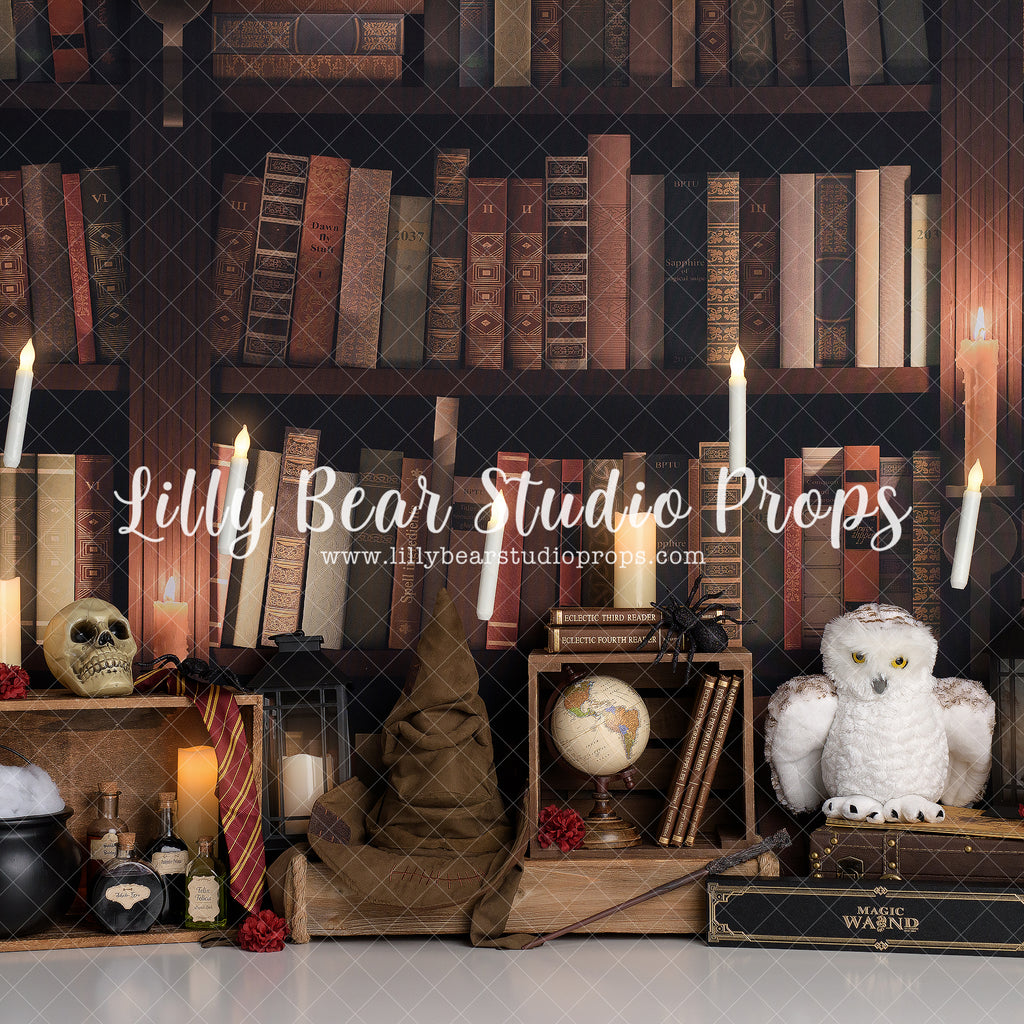Witchcraft and Wizardry by Sweet Memories Photos By Carolyn sold by Lilly Bear Studio Props, books - clouds - floating
