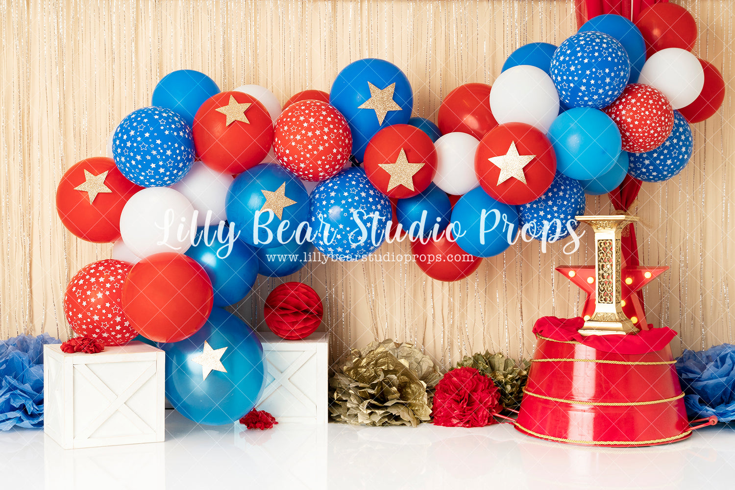Wonder Woman Magic - Lilly Bear Studio Props, balloon, balloon arch, balloon garland, batgirl, batman, blue, dc, dc comics, flowers, little superhero, marvel, marvel studios, red blue white balloons, red white blue, superhero, superheros, supre girl, white balloon arch, wonder woman, wonderful one