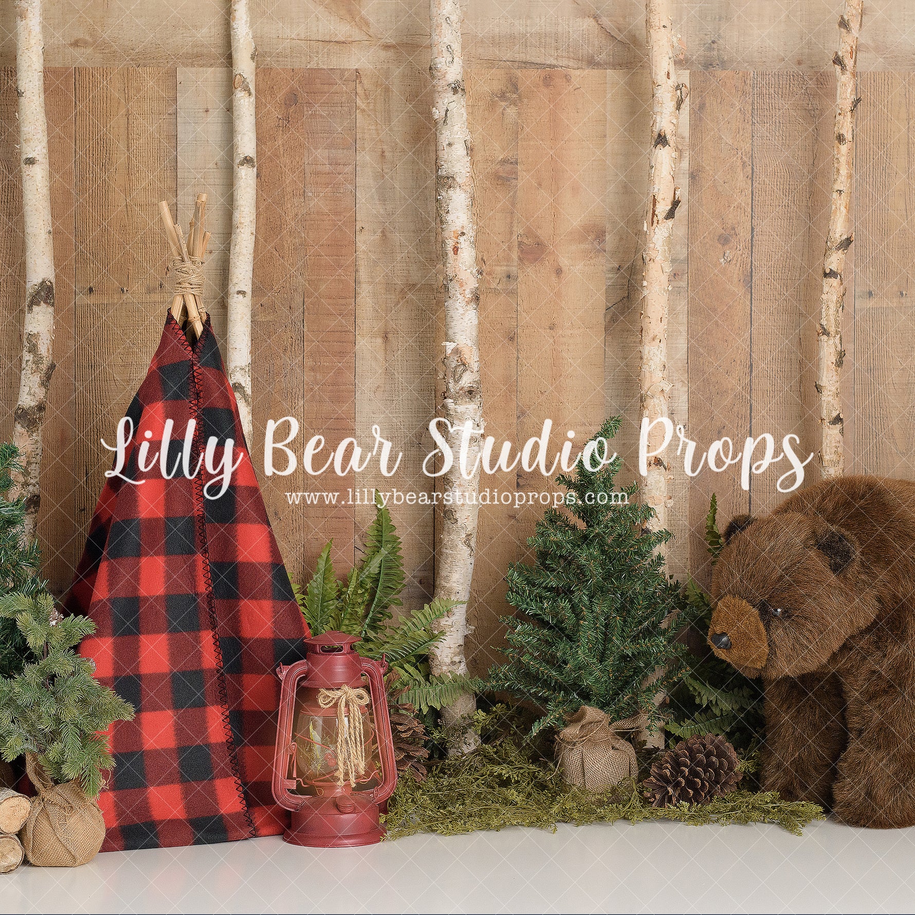 Woodland Bear by Sweet Memories Photos By Carolyn sold by Lilly Bear Studio Props, animal - animals - baby animal - bab