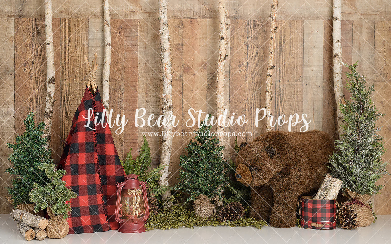 Woodland Bear by Sweet Memories Photos By Carolyn sold by Lilly Bear Studio Props, animal - animals - baby animal - bab