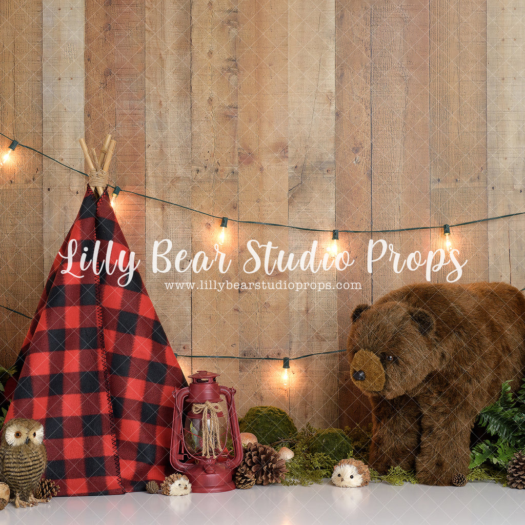 Woodland Camper by Sweet Memories Photos By Carolyn sold by Lilly Bear Studio Props, animal - animals - baby animal - b