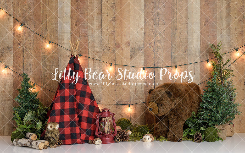 Woodland Camper by Sweet Memories Photos By Carolyn sold by Lilly Bear Studio Props, animal - animals - baby animal - b