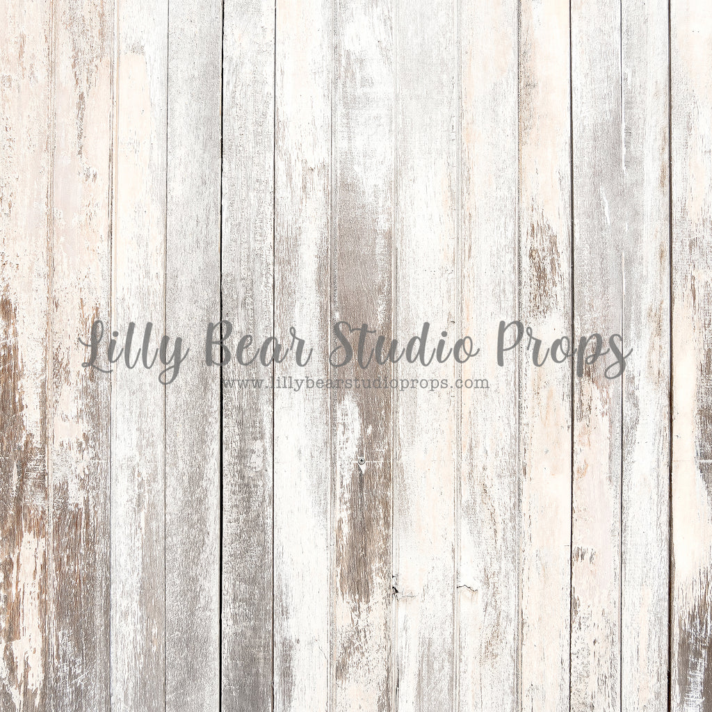 Wyatt Vertical Wood Planks LB Pro Floor by Lilly Bear Studio Props sold by Lilly Bear Studio Props, cream - distressed