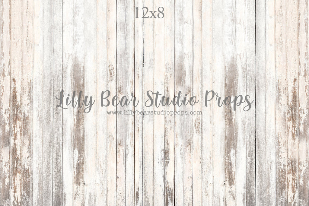 Wyatt Vertical Wood Planks Neoprene - Lilly Bear Studio Props, cream, distressed, distressed floor, distressed wood, distressed wood planks, FLOORS, LB Pro, LB Pro Floor, light wood, light wood plank, light wood planks, pro floor, pro floordrop, rustic wood, white distressed wood, white wash, white wash wood, white wood plank, wood plank