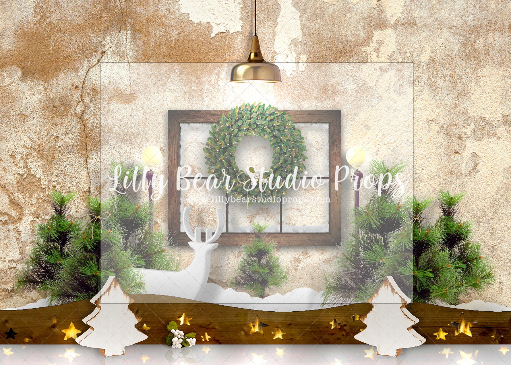 Xmas Deer Trail - Lilly Bear Studio Props, boho christmas fireplace, candles, candy cane, christmas, christmas fireplace, christmas snow, christmas train, christmas tree farm, Cozy, Decorated, Fabric, FABRICS, Festive, fireplace, gingerbread, gingerbread house, Giving, Holiday, Holy, Hopeful, joy wreath, Joyful, lollipop, lollipops, Merry, Peaceful, Peacful, Red & Green, santa, santa candy cane, Seasonal, train tracks, tree farm, white fireplace, winter, wreath, Xmas, Yuletide